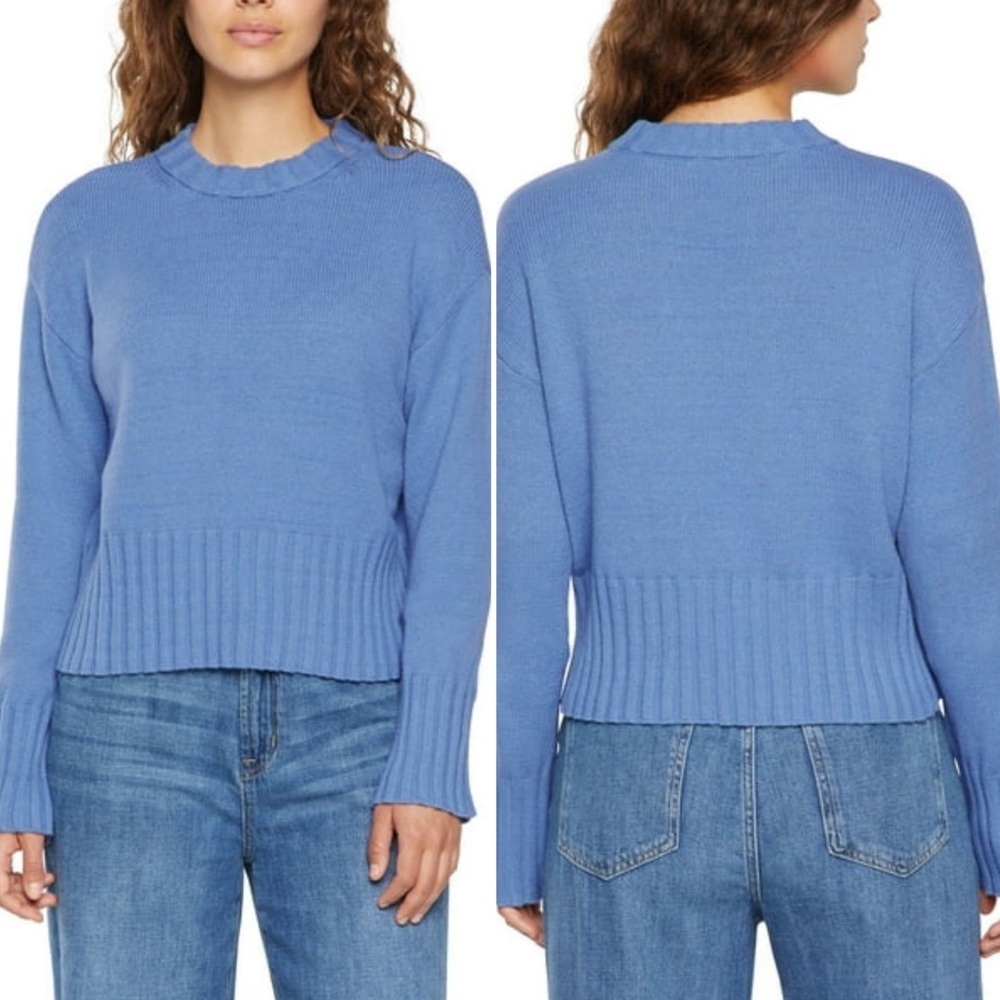 GAP Blue Knit Crewneck Sweater Women’s Size XL NWT